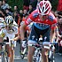 Andy Schleck whrend der fnften Etappe der Vuelta Pais Vasco 2010
